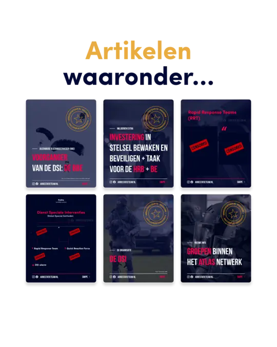 lid worden van arrestatieteam magazine